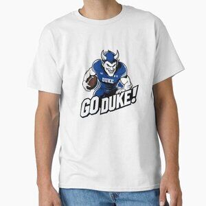 Duke Blue Devils Football Sticker Classic T-Shirt